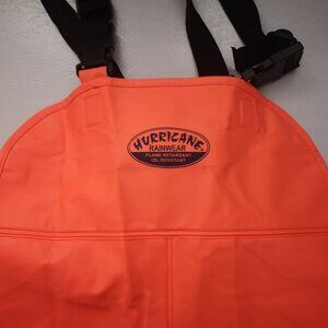 Hurricane Rainwear #801 Series Size XXXL Flame Retardant Oil Resistant Bib Pants